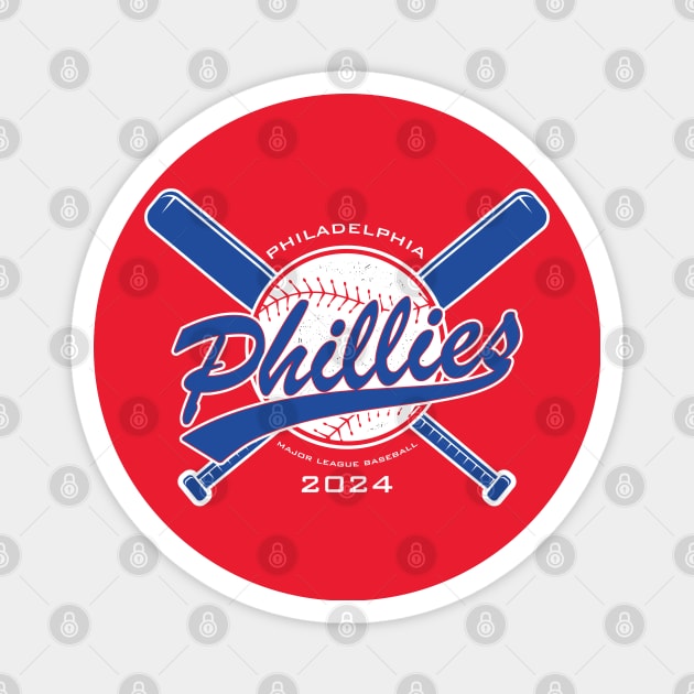 Phillies 24 Magnet by Nagorniak